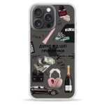 Чехол Pump Clear Case for iPhone 16 Pro Good Vibes Only