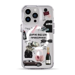 Чехол Pump Clear Case with MagSafe for iPhone 13 Pro Good Vibes Only