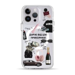 Чехол Pump Clear Case with MagSafe for iPhone 14 Pro Good Vibes Only