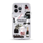 Чехол Pump Clear Case with MagSafe for iPhone 14 Pro Max Good Vibes Only