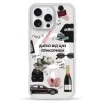 Чохол Pump Clear Case with MagSafe for iPhone 16 Pro Good Vibes Only