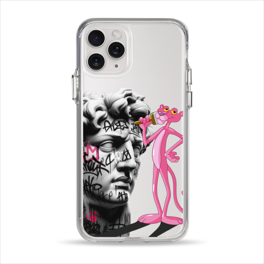 Чехол Pump Clear Case for iPhone 11 Pro Graffity Panther - цена, характеристики, отзывы, рассрочка, фото 1