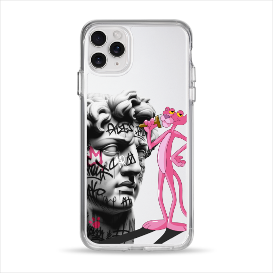 Чохол Pump Clear Case for iPhone 11 Pro Max Graffity Panther - ціна, характеристики, відгуки, розстрочка, фото 1
