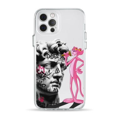 Чохол Pump Clear Case for iPhone 12/12 Pro Graffity Panther - цена, характеристики, отзывы, рассрочка, фото 1