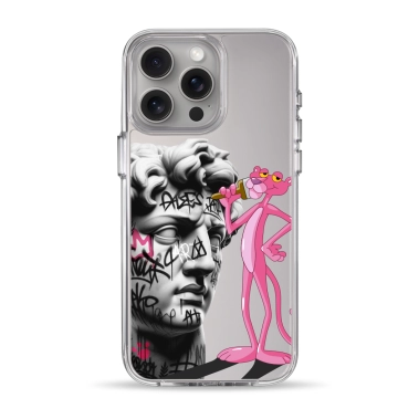 Чохол Pump Clear Case for iPhone 15 Pro Max Graffity Panther - цена, характеристики, отзывы, рассрочка, фото 1