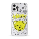 Чехол Pump Clear Case for iPhone 12 Pro Max Happy vedmid