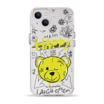 Чехол Pump Clear Case for iPhone 13 Happy vedmid