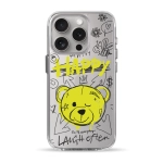 Чехол Pump Clear Case for iPhone 15 Pro Happy vedmid