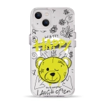 Чехол Pump Clear Case with MagSafe for iPhone 13 Happy vedmid