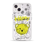 Чехол Pump Clear Case with MagSafe for iPhone 14 Happy vedmid