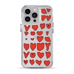 Чохол Pump Clear Case for iPhone 13 Pro Hearts