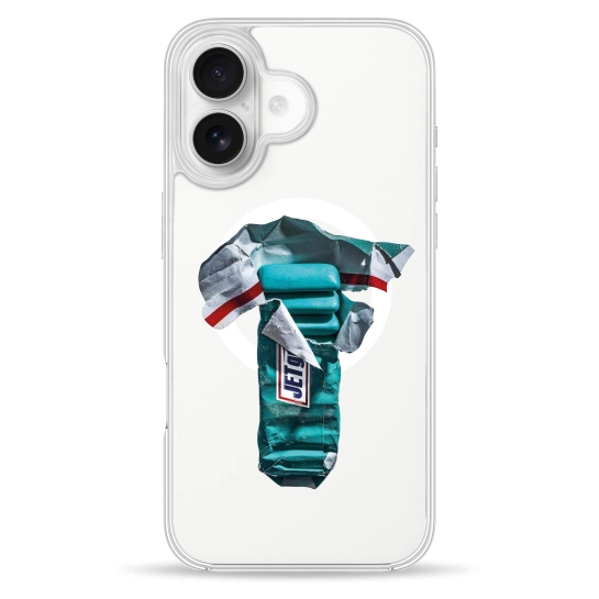 Чехол Pump Clear Case with MagSafe for iPhone 16 JET Gum