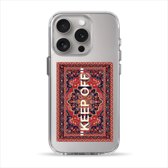 Чехол Pump Clear Case for iPhone 15 Pro KEEP OFF - цена, характеристики, отзывы, рассрочка, фото 1