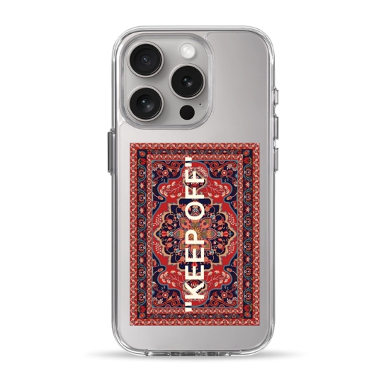 Чохол Pump Clear Case for iPhone 15 Pro KEEP OFF