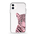 Чохол Pump Clear Case for iPhone 11 Tygr Rozheviy
