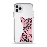 Чохол Pump Clear Case for iPhone 11 Pro Max Tygr Rozheviy