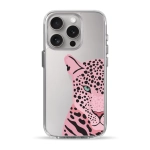 Чехол Pump Clear Case for iPhone 15 Pro Tygr Rozheviy