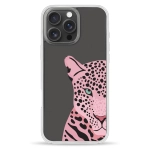 Чохол Pump Clear Case for iPhone 16 Pro Max Tygr Rozheviy