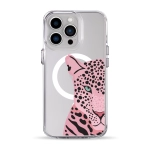 Чохол Pump Clear Case with MagSafe for iPhone 13 Pro Tygr Rozheviy