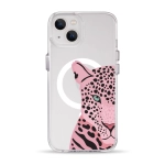 Чохол Pump Clear Case with MagSafe for iPhone 13 Tygr Rozheviy