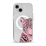 Чохол Pump Clear Case with MagSafe for iPhone 15 Tygr Rozheviy