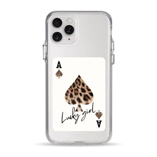 Чехол Pump Clear Case for iPhone 11 Pro Leopard Ace