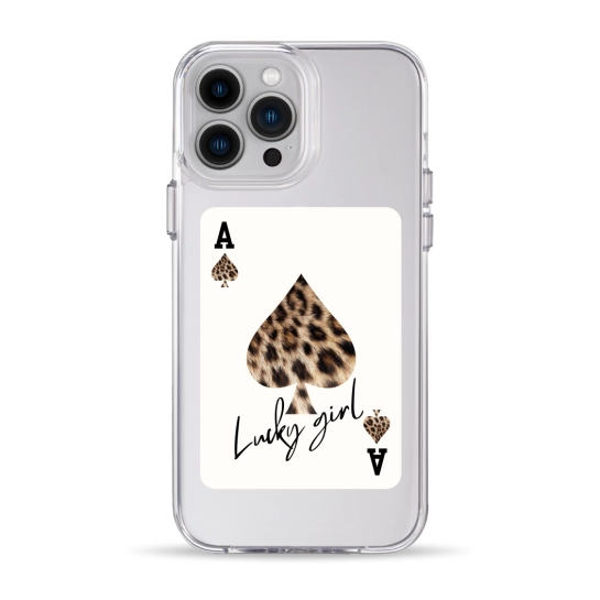 Чехол Pump Clear Case for iPhone 13 Pro Max Leopard Ace