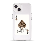 Чехол Pump Clear Case for iPhone 14 Leopard Ace