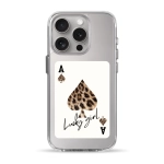 Чехол Pump Clear Case for iPhone 15 Pro Leopard Ace