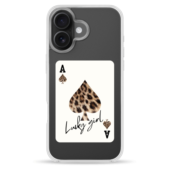 Чехол Pump Clear Case for iPhone 16 Leopard Ace - цена, характеристики, отзывы, рассрочка, фото 1