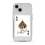 Чехол Pump Clear Case with MagSafe for iPhone 15 Leopard Ace