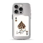 Чохол Pump Clear Case with MagSafe for iPhone 15 Pro Leopard Ace