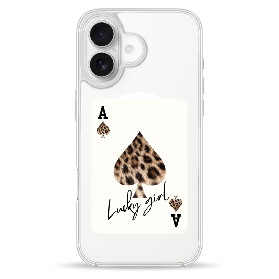 Чехол Pump Clear Case with MagSafe for iPhone 16 Leopard Ace - цена, характеристики, отзывы, рассрочка, фото 1