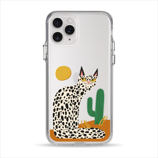 Чехол Pump Clear Case for iPhone 11 Pro Leopard kaktus - цена, характеристики, отзывы, рассрочка, фото 1