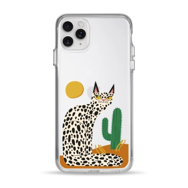 Чехол Pump Clear Case for iPhone 11 Pro Max Leopard kaktus - цена, характеристики, отзывы, рассрочка, фото 1