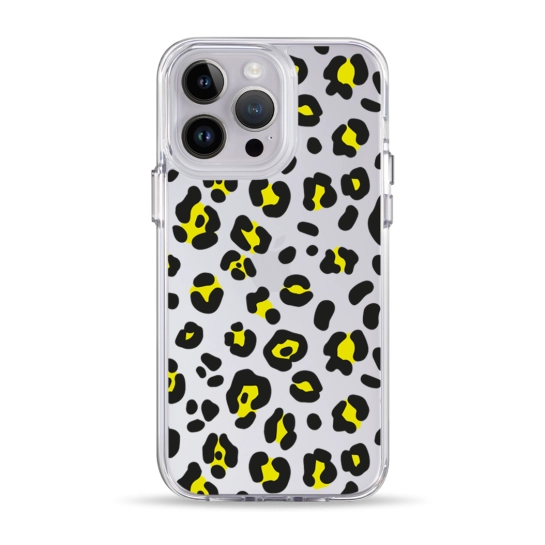 Чехол Pump Clear Case for iPhone 14 Pro Max Leopattern