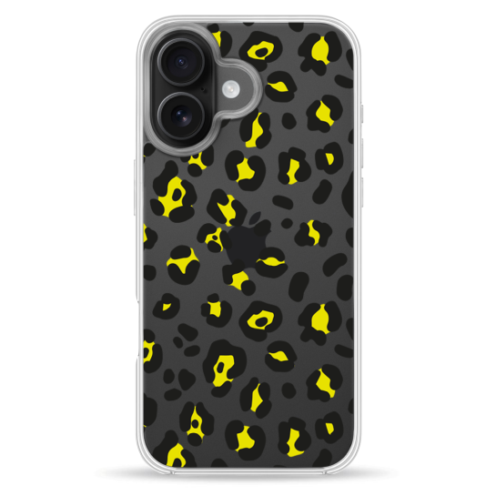 Чохол Pump Clear Case for iPhone 16 Leopattern - ціна, характеристики, відгуки, розстрочка, фото 1