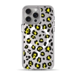 Чохол Pump Clear Case with MagSafe for iPhone 15 Pro Max Leopattern