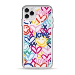 Чохол Pump Clear Case for iPhone 11 Pro Max Love