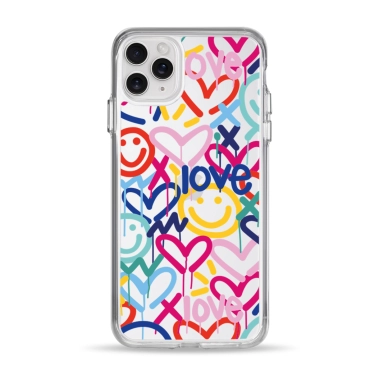 Чехол Pump Clear Case for iPhone 11 Pro Max Love - цена, характеристики, отзывы, рассрочка, фото 1