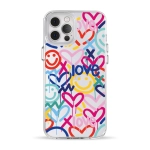 Чохол Pump Clear Case for iPhone 12 Pro Max Love