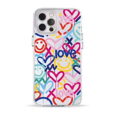 Чехол Pump Clear Case for iPhone 12 Pro Max Love - цена, характеристики, отзывы, рассрочка, фото 1