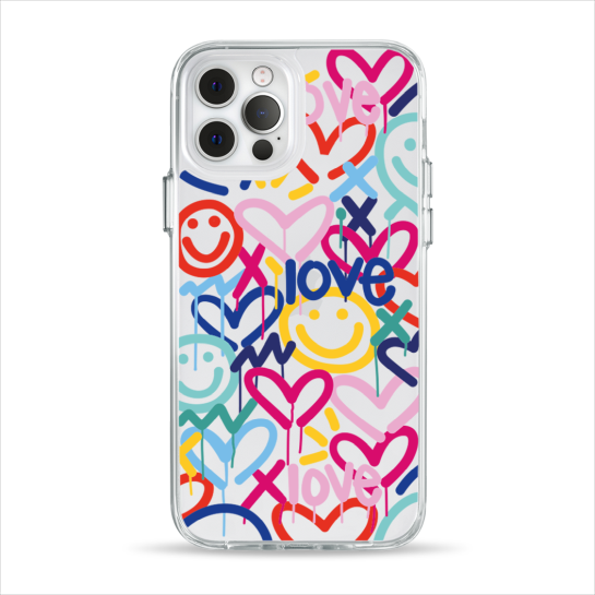 Чохол Pump Clear Case for iPhone 12/12 Pro Love - ціна, характеристики, відгуки, розстрочка, фото 1