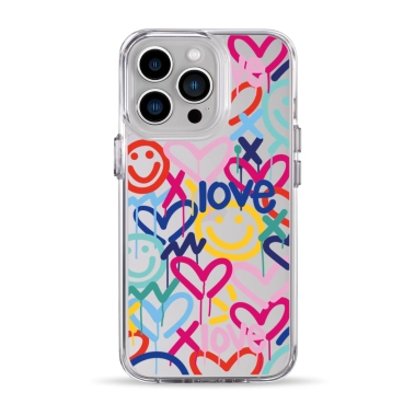 Чохол Pump Clear Case for iPhone 13 Pro Love - цена, характеристики, отзывы, рассрочка, фото 1