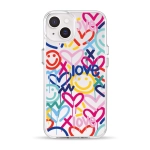 Чехол Pump Clear Case for iPhone 14 Love