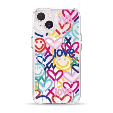 Чохол Pump Clear Case with MagSafe for iPhone 14 Love - цена, характеристики, отзывы, рассрочка, фото 1