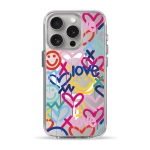 Чехол Pump Clear Case with MagSafe for iPhone 15 Pro Love