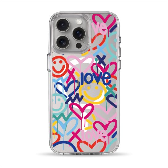 Чехол Pump Clear Case with MagSafe for iPhone 15 Pro Max Love - цена, характеристики, отзывы, рассрочка, фото 1