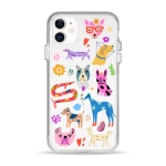 Чехол Pump Clear Case for iPhone 11 Lovely Dogs