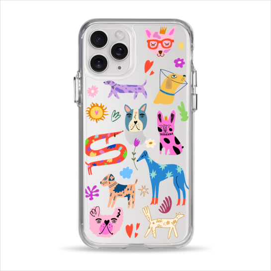 Чехол Pump Clear Case for iPhone 11 Pro Lovely Dogs - цена, характеристики, отзывы, рассрочка, фото 1